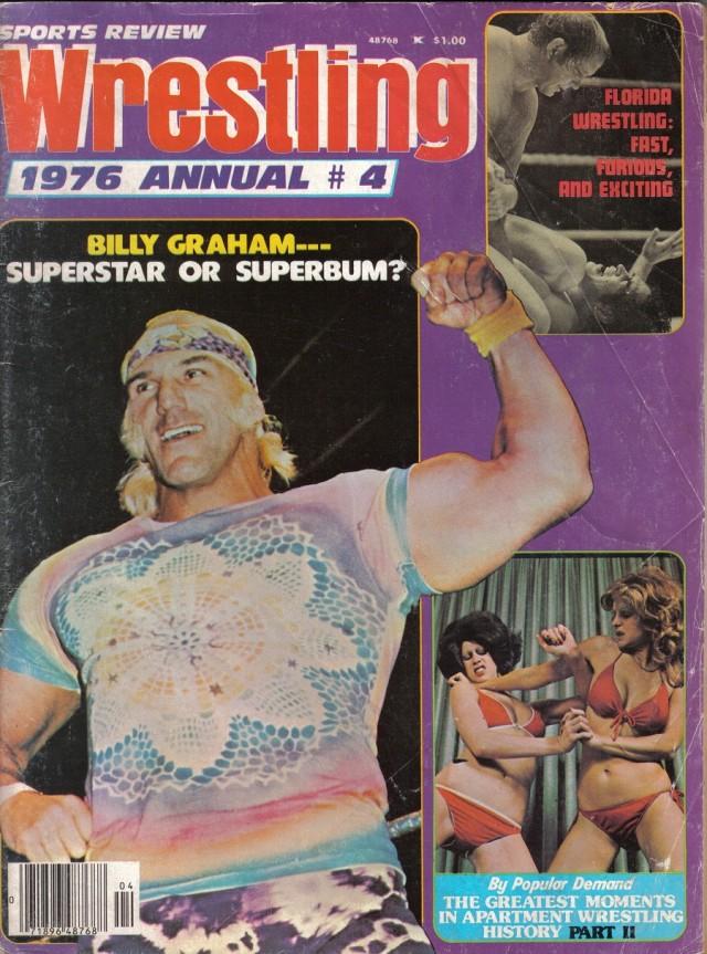 Sports Review Wrestling 1976 Magazine PWcatalog