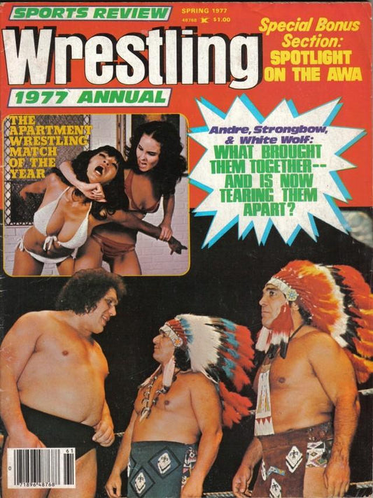Sports Review Wrestling 1977 Magazine PWcatalog