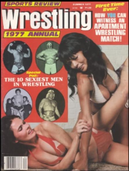 Sports Review Wrestling 1977 Magazine PWcatalog