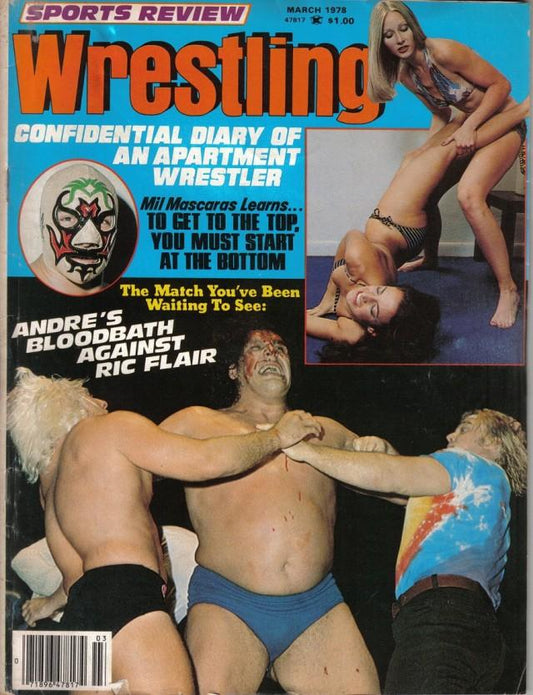 Sports Review Wrestling March 1978 Magazine PWcatalog