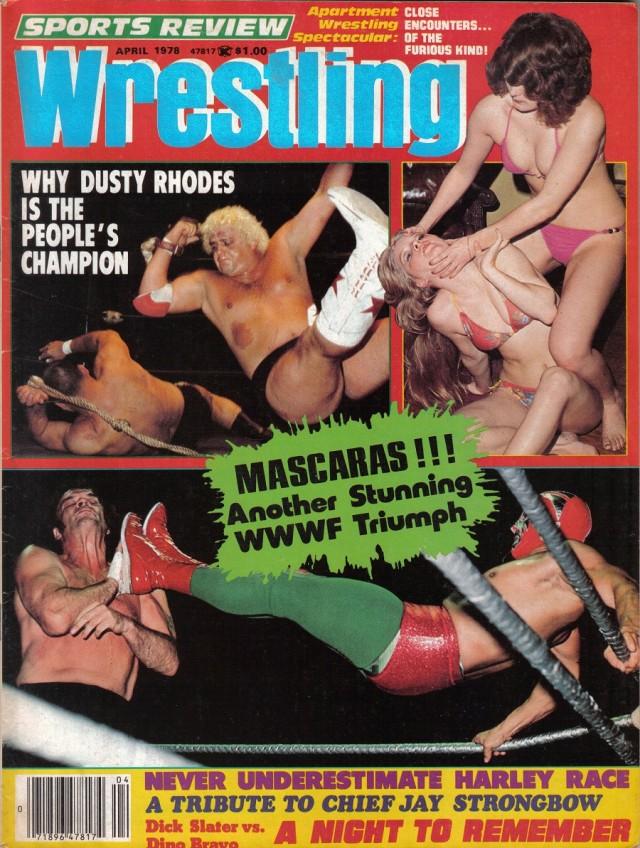 Sports Review Wrestling April 1978 Magazine PWcatalog