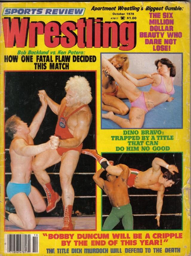 Sports Review Wrestling October 1978 Magazine PWcatalog