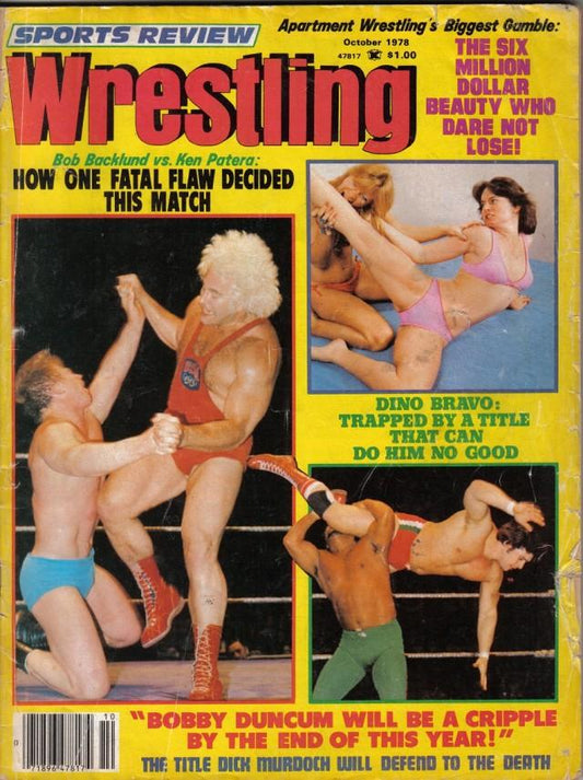Sports Review Wrestling October 1978 Magazine PWcatalog