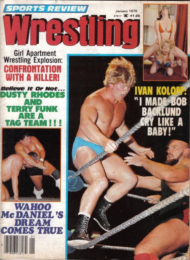 Sports Review Wrestling January 1979 Magazine PWcatalog