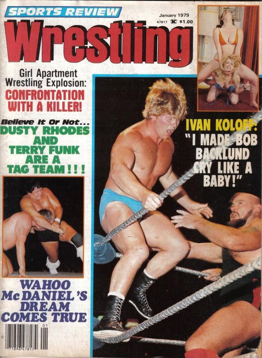 Sports Review Wrestling January 1979 Magazine PWcatalog
