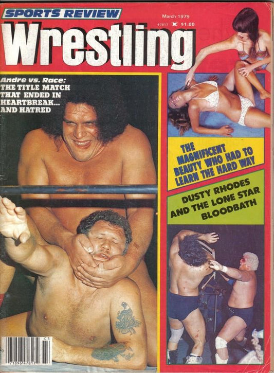 Sports Review Wrestling March 1979 Magazine PWcatalog