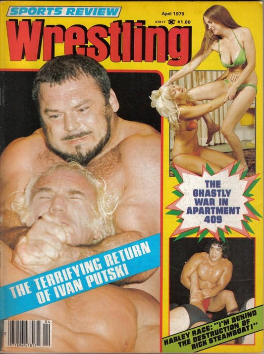 Sports Review Wrestling April 1979 Magazine PWcatalog