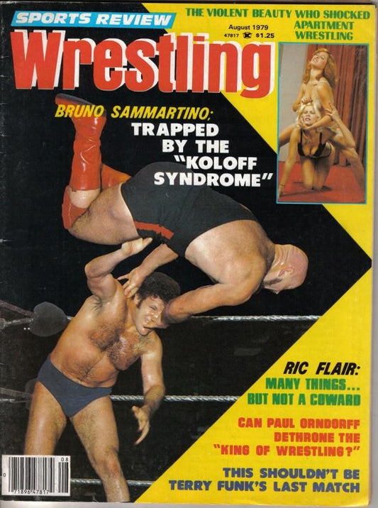 Sports Review Wrestling August 1979 Magazine PWcatalog