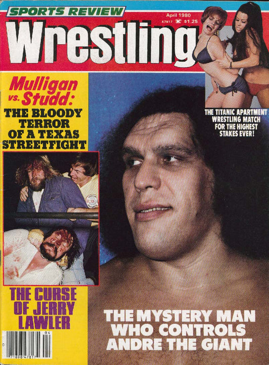 Sports Review Wrestling April 1980 Magazine PWcatalog