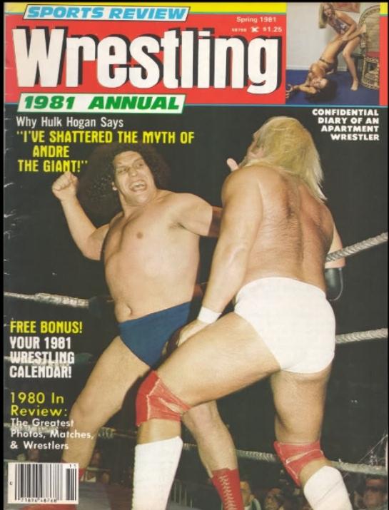 Sports Review Wrestling 1981 Magazine PWcatalog