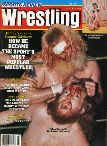 Sports Review Wrestling July 1983 Magazine PWcatalog