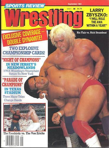 Sports Review Wrestling September 1984 Magazine PWcatalog