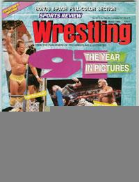 Sports Review Wrestling March 1992 Magazine PWcatalog