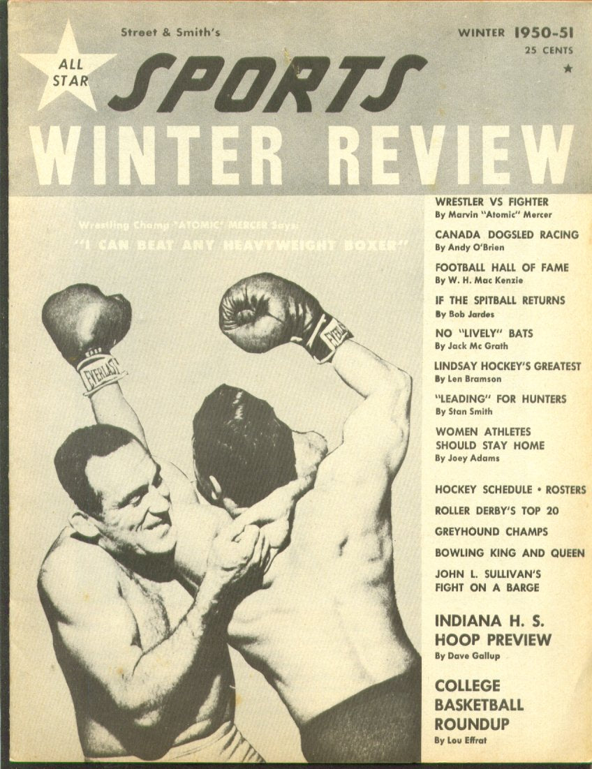 Sports winter Review 1950 Magazine PWcatalog