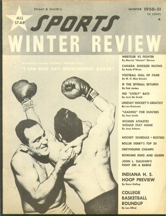 Sports winter Review 1950 Magazine PWcatalog