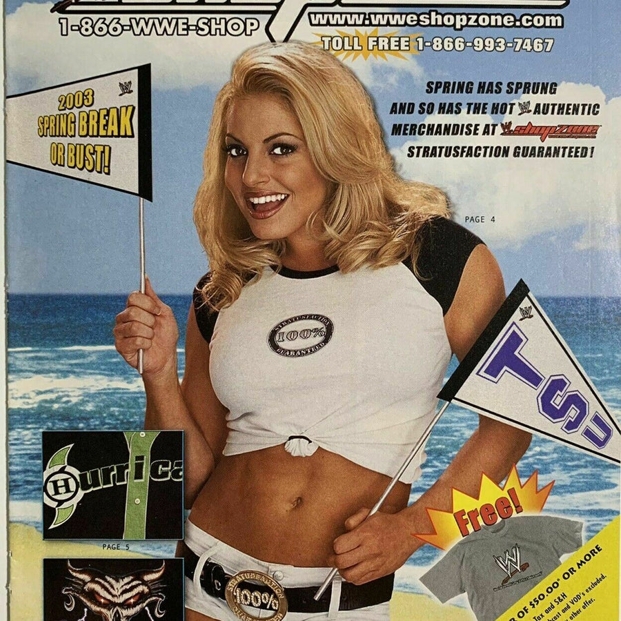 WWE Catalog Spring 2003 Magazine PWcatalog