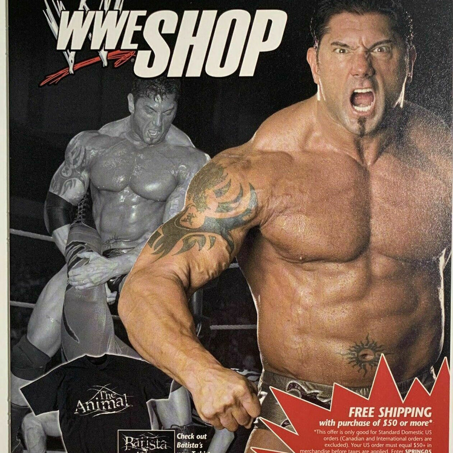 WWE Catalog Spring 2005 Magazine PWcatalog