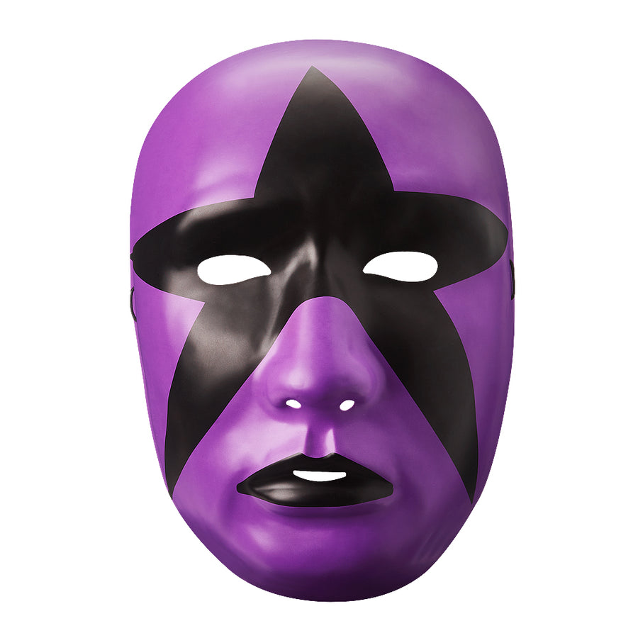 Stardust Purple Plastic Mask Pwcatalog