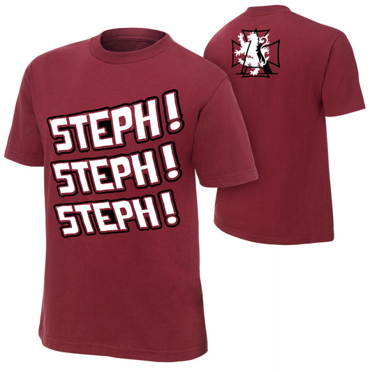 Stephanie McMahon Steph Steph Steph T-Shirt