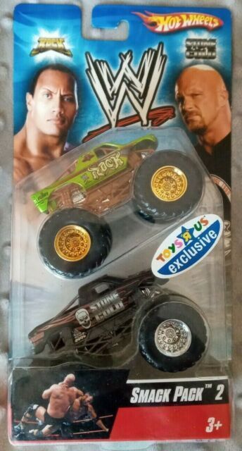 Hot Wheels Smack Pack Steve Austin The Rock Toys R Us exclusive