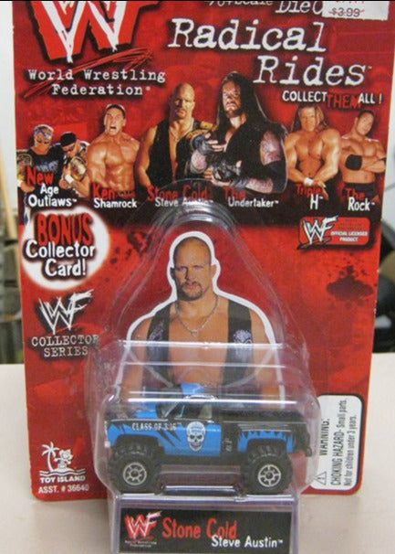 WWF Radical rides Steve Austin PWcatalog
