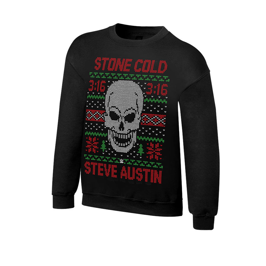 Steve Austin Ugly Holiday Sweatshirt Pwcatalog
