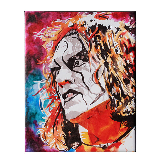 Sting 11 x 14 Gallery Wrapped Canvas Wall Art