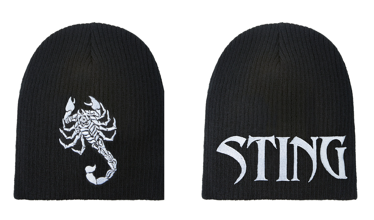 Sting Scorpion Knit Hat