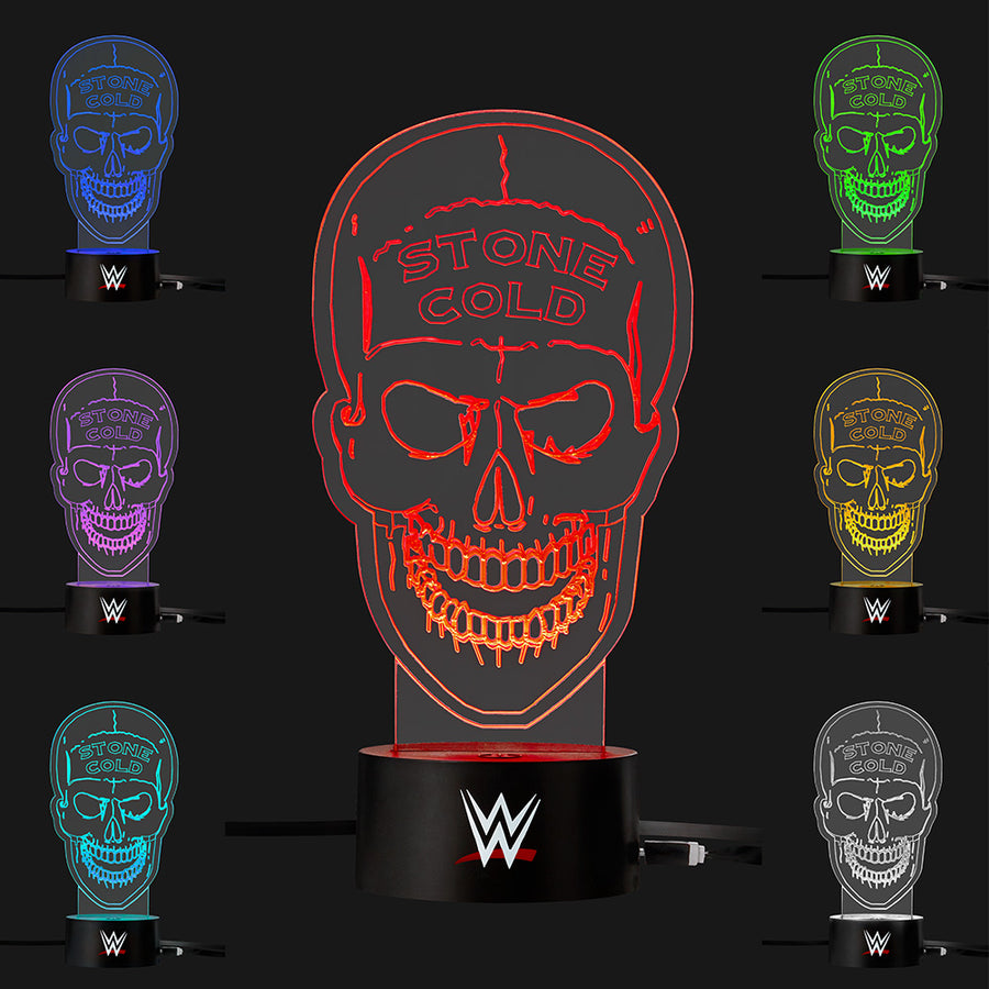 Stone Cold Steve Austin 7 Color Changing 3D Desk Light Pwcatalog