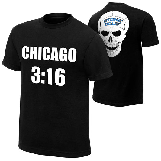 Stone Cold Steve Austin Chicago 316 Chicago Edition T-Shirt