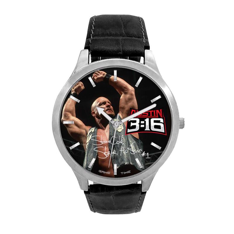 Stone Cold Steve Austin Game Time Watch Pwcatalog
