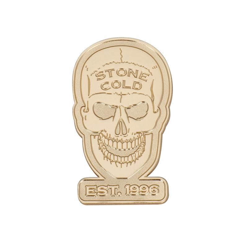 Stone Cold Steve Austin Gold Skull Limited Edition Pin