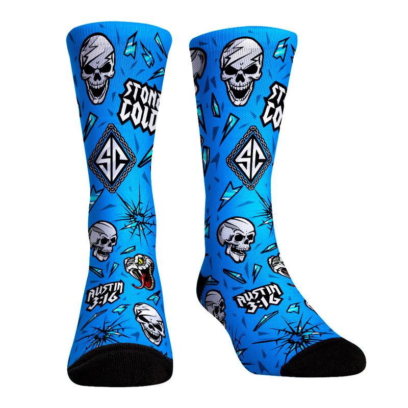 Stone Cold Steve Austin Hyperoptic Icons Rock 'Em Socks Pwcatalog
