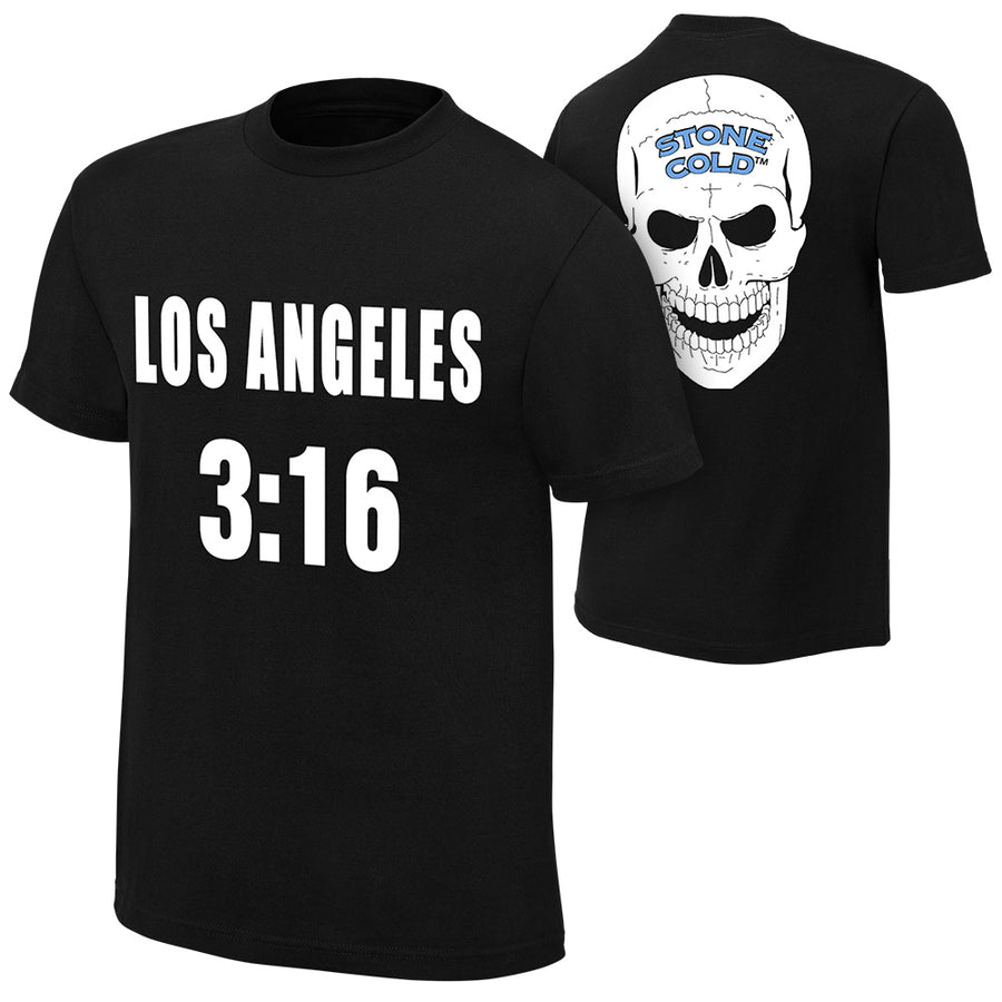 Stone Cold Steve Austin Los Angeles 316 Los Angeles Edition T-Shirt Pwcatalog