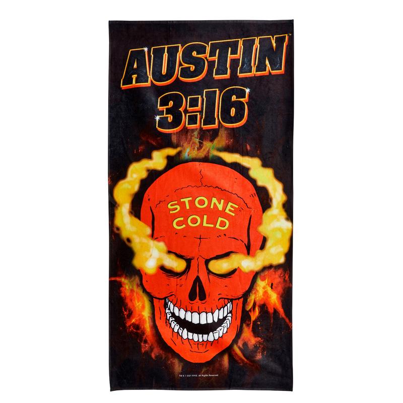 Stone Cold Steve Austin Smoking Skull 30 x 60 Beach Towel Pwcatalog