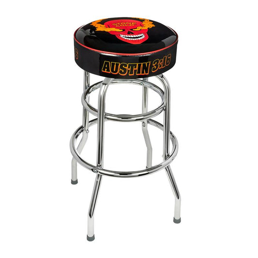 Stone Cold Steve Austin Smoking Skull Bar Stool