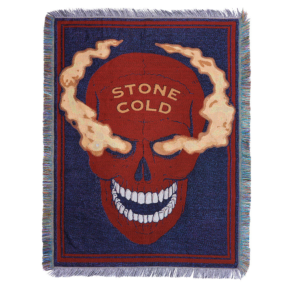 Stone Cold Steve Austin Smoking Skull Tapestry Blanket Pwcatalog