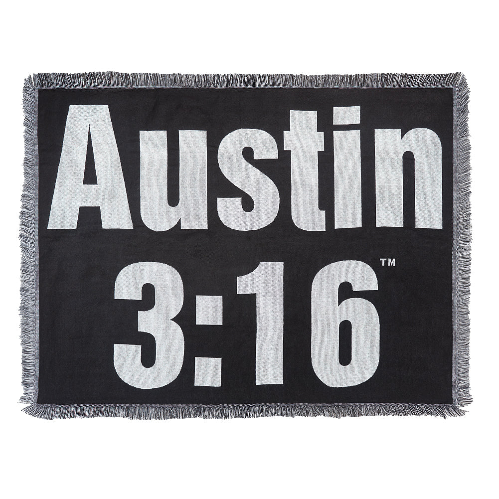 Stone Cold Steve Austin Tapestry Throw Blanket