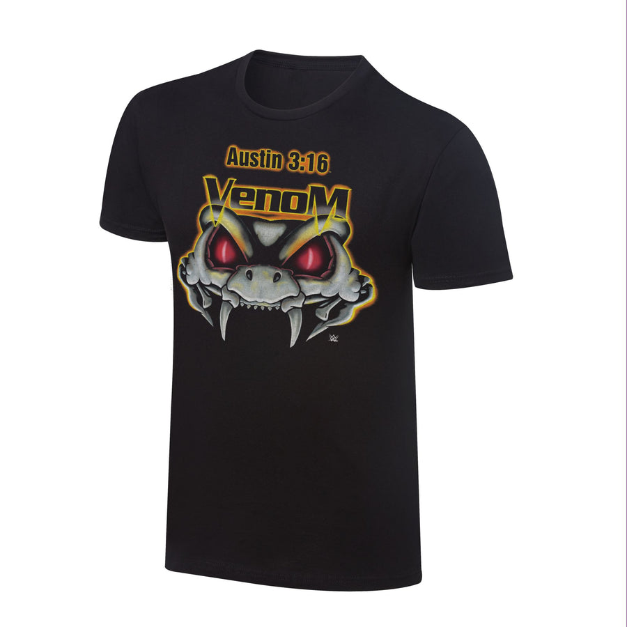 Stone Cold Steve Austin Venom Retro T-Shirt Pwcatalog