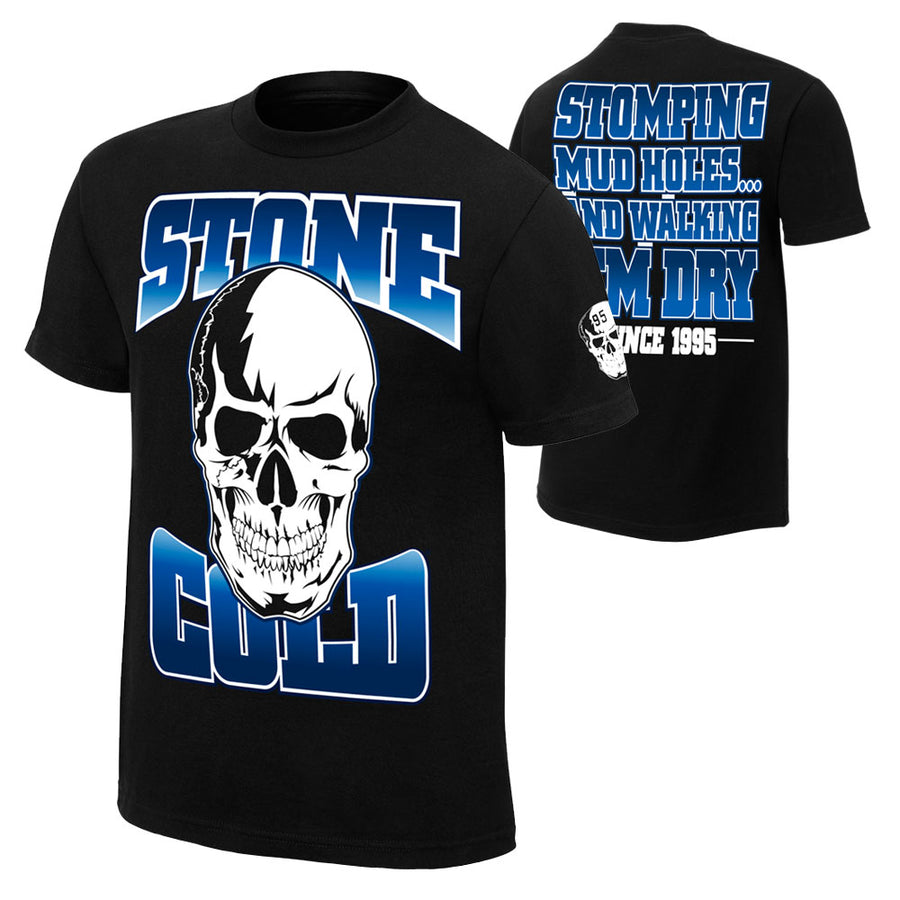 Steve Austin Stomping Mudholes T-Shirt Pwcatalog
