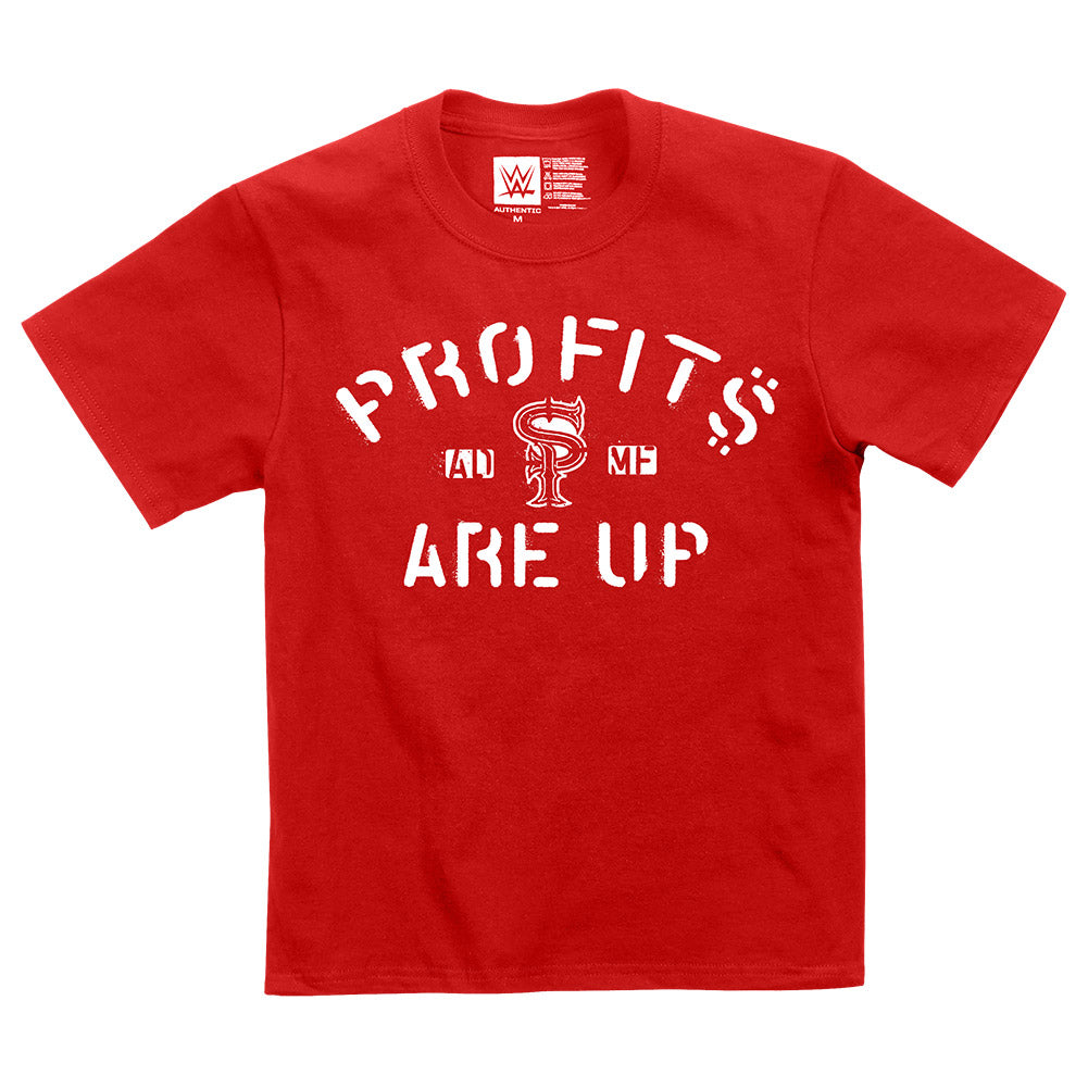 Street Profits Profits Are Up Youth Authentic T-Shirt Pwcatalog