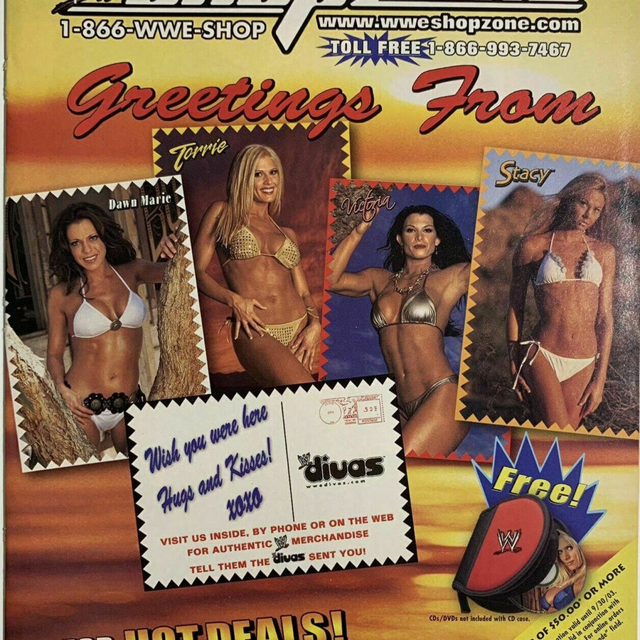 WWE Catalog Summer 2003 Magazine PWcatalog
