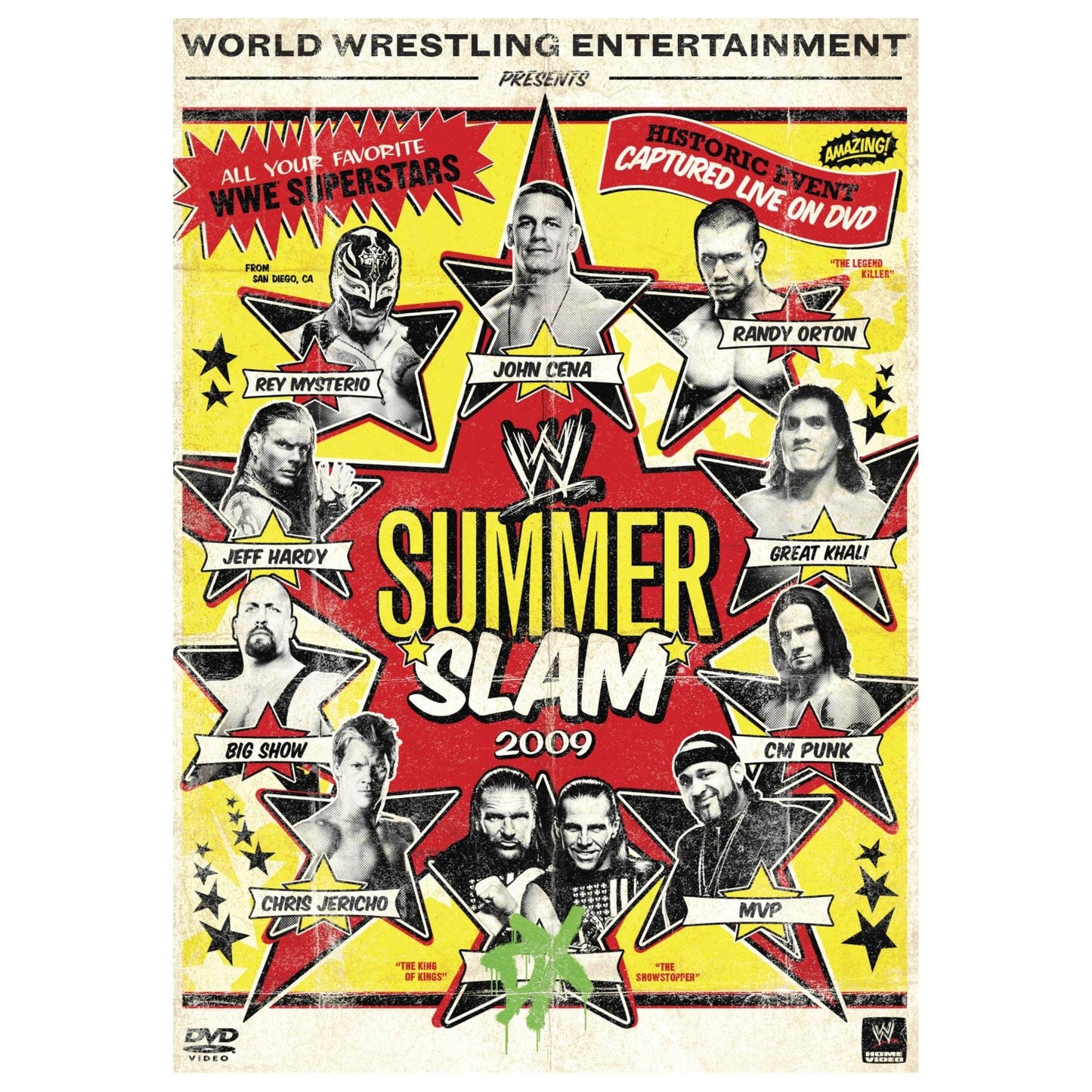 SummerSlam 2009 DVDs & Videos PWcatalog