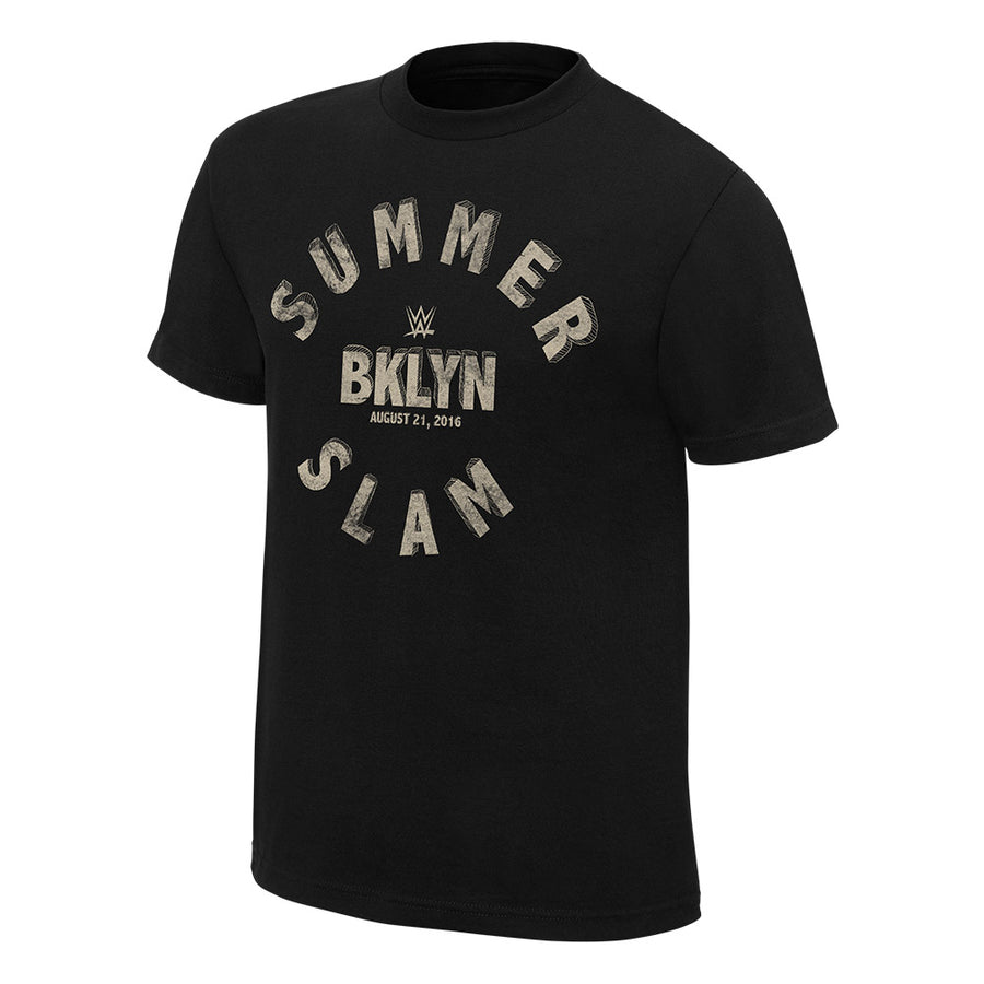 SummerSlam 2016 BKLYN T-Shirt Pwcatalog