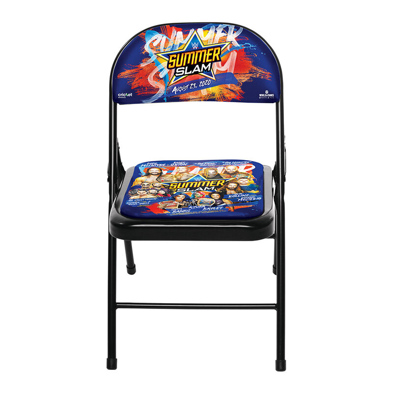 SummerSlam 2020 Commemorative Event Folding Chair Chairs Pwcatalog
