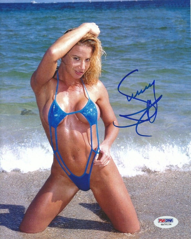 Sunny Signed 8x10 w/PSA/DNA COA PW Catalog