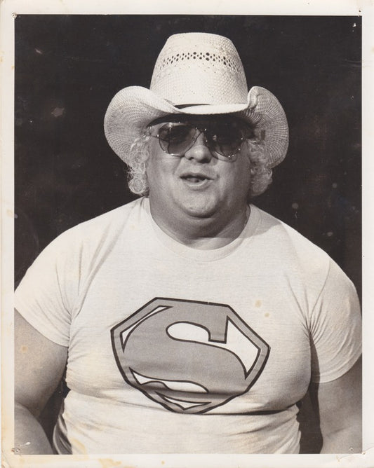 1980s NWA Super Dust Dusty Rhodes Vintage Promo Photo