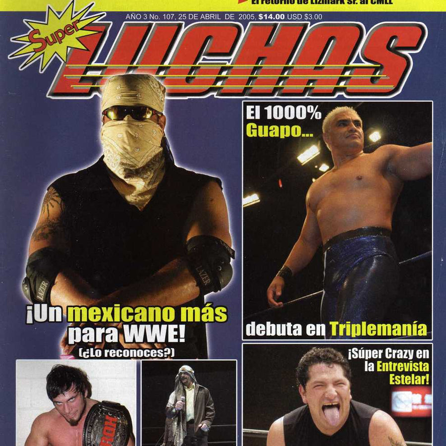 Super Luchas 107 Magazine PWcatalog