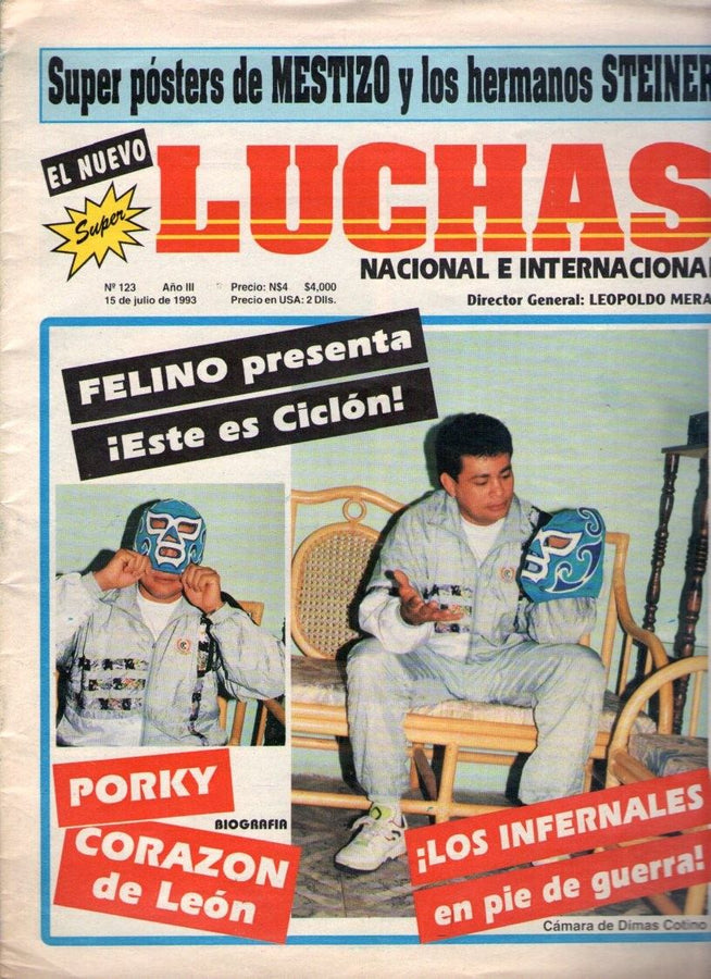 Super Luchas 123 Magazine PWcatalog