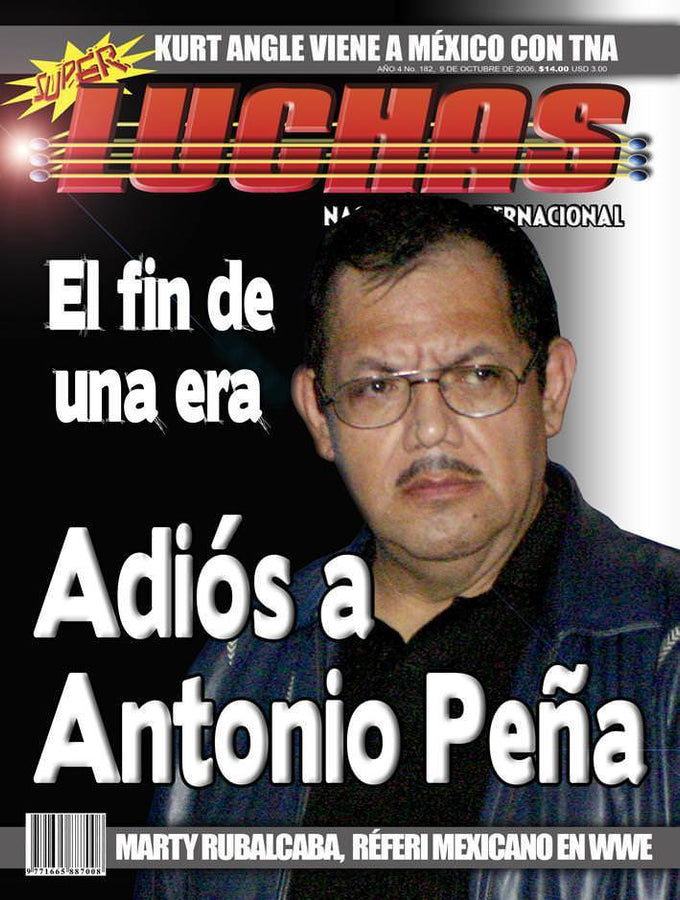 Super Luchas 182 Magazine PWcatalog